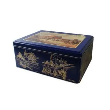 Rectangle Cookie Tins,Food Tin Boxes, Food Packaging Tin Can