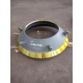 cone crusher bowl liner plate wear spare parts