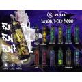 폐 루피 vape Ruok Energy 5000 퍼프 일회용 vape