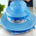 Dishwasher Safe 6 Pieces Silicone Bowl Cover