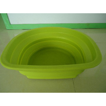 Silicone Colourful Collapsible Basket