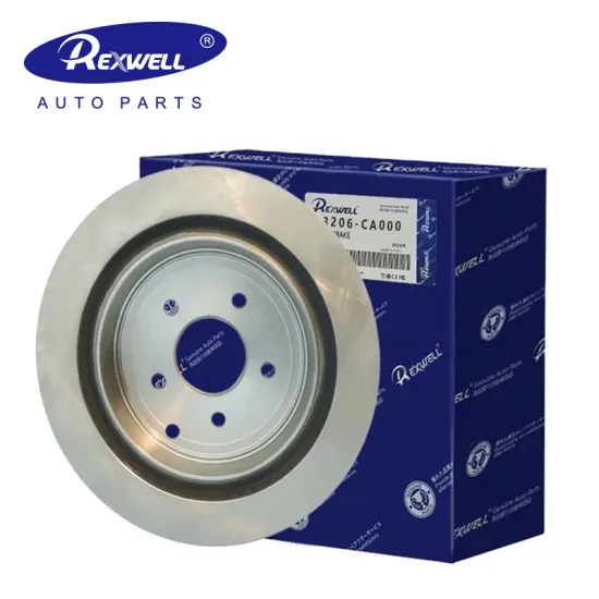 REXWELL Genuine OEM Auto Rear Vented Brake Discs 308mm for Nissan Murano