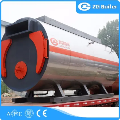 Gas steam boiler gas boiler with high steam boiler pressure