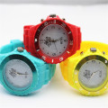 Fashion Silicone Quartz Armbandsur