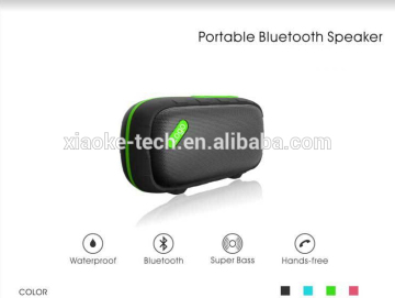 2016 new portable design waterproof bluetooth smart speaker