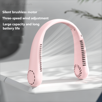 Bester Preis Hanging Neck Lüfter: Tragbarer Mini-Lüfter mit eingebauter Lithiumbatterie