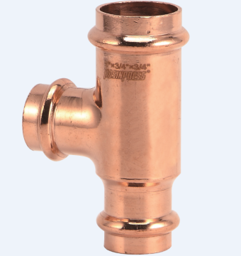WRAS copper V fitting