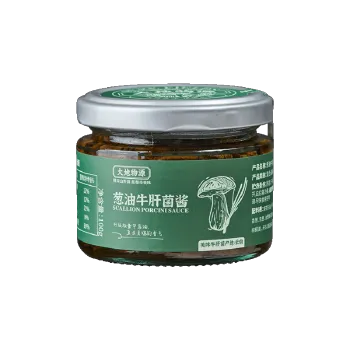 Scallion Oil Porcini Sauce