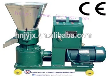 Biomass flat die wood animal feed pellet machine for sale
