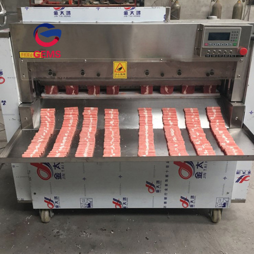 4Rolls Fleisch Slicer Auto Steak Fleischschneidemaschine