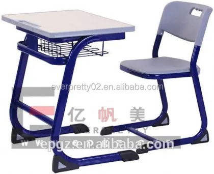 University Classroom Furniture: Study Desks and Chairs