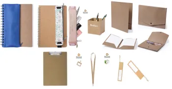PAPER STATIONERY SET WITH MANY STATIONERIES