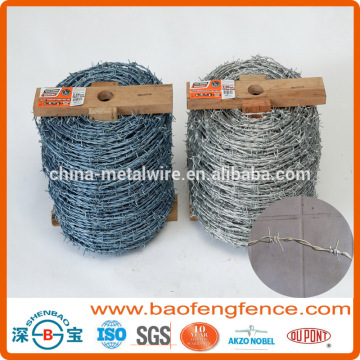 Heavy Galvanised High Tensile Steel Barbed Wire for Farm Fencing (Export to Australia,NZ,UK,Brazil)