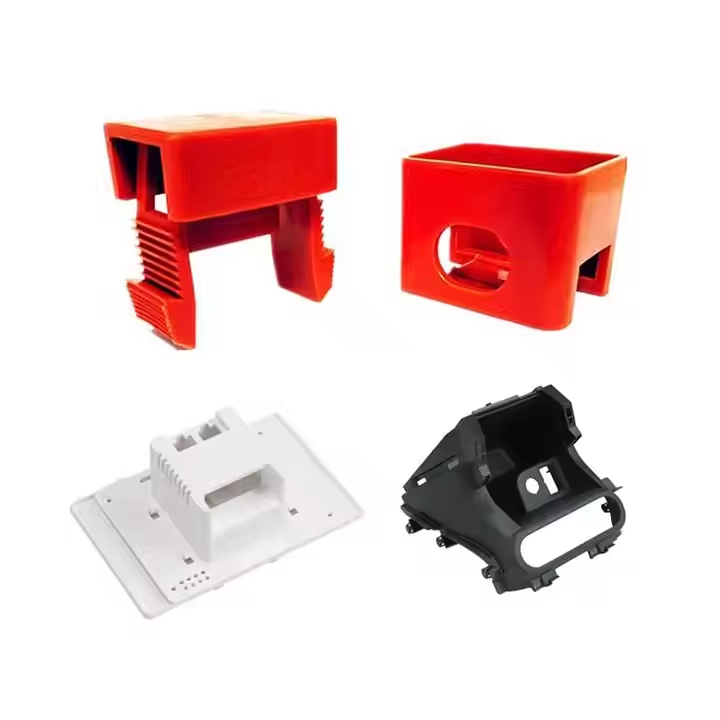 Industrial injection-molded plastic parts (12)