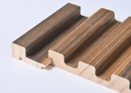 MDF wood fluted wall panels decorative wood alternative