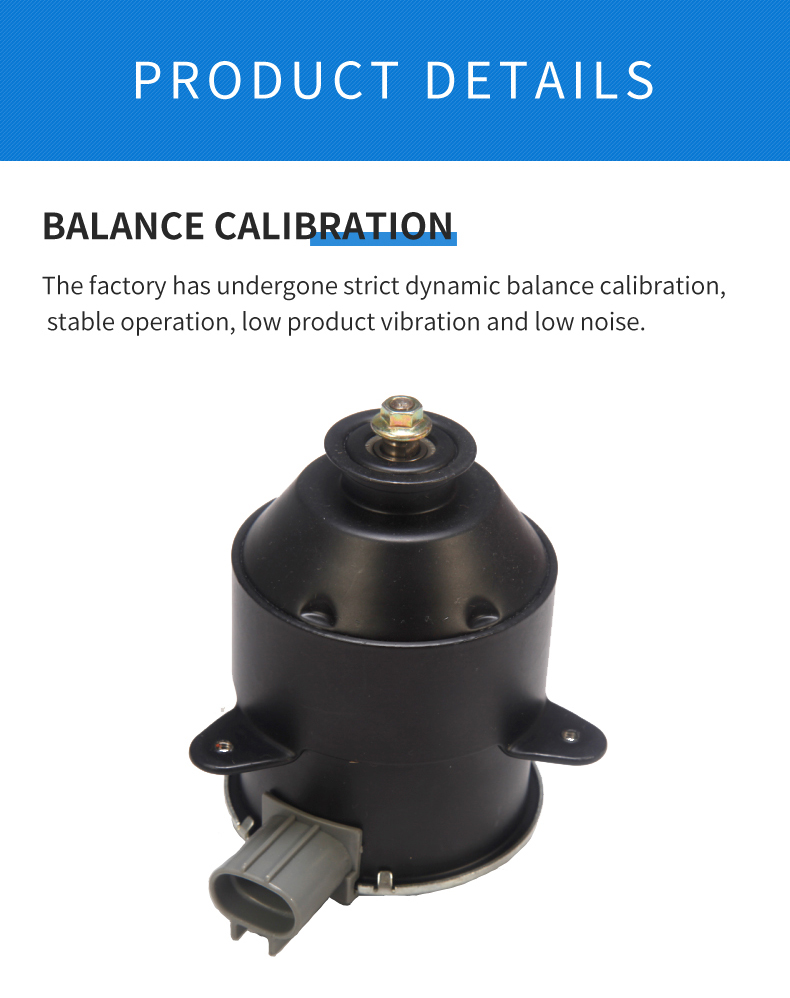 TOYOTA CAMRY radiator cooling fan motor 1636302120 China Manufacturers