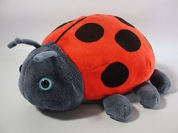 plush ladybug, ladybug plush, plush ladybug toys