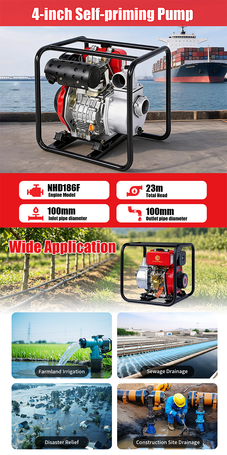 TKH100P Diesel Water Pump(13)