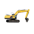 crawler excavator with standard bucket