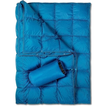 outdoor travel blanket puffy camping blanket