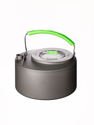 Outdoor Titanium Tea Set: Travel Light Tea Kit