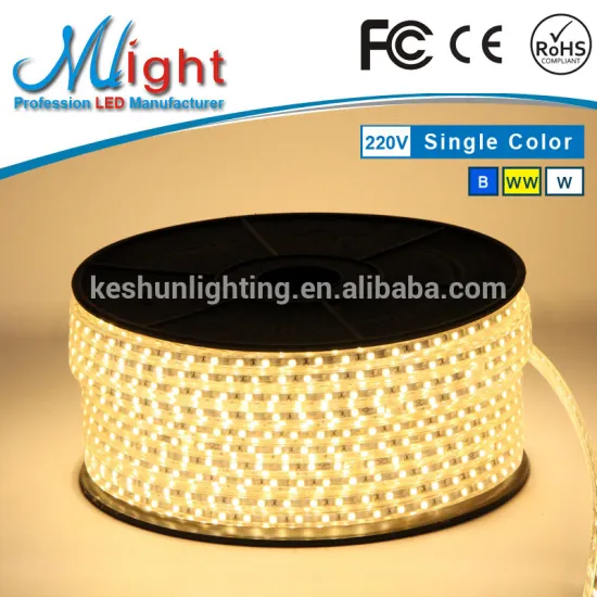 SMD2835 Double Lines color temperature changing slim led flexible rope light
