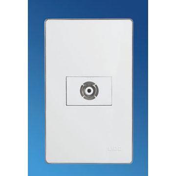 S Series 1 Gang TV  Socket