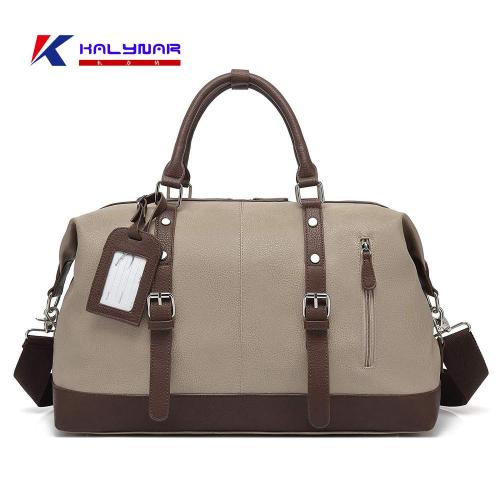 Fashion Vintage Italian Leather Duffel Bags For Man