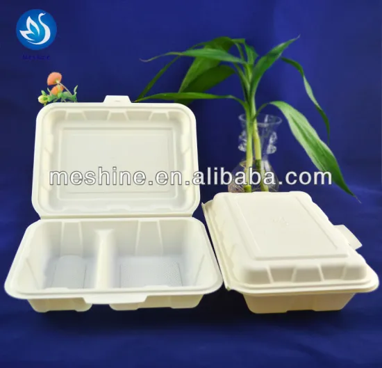 Biodegradable corn starch fast food box wholesale