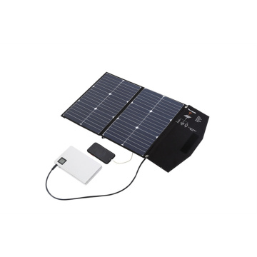 Monocrystalline Portable Solar Panel with 12V/18V