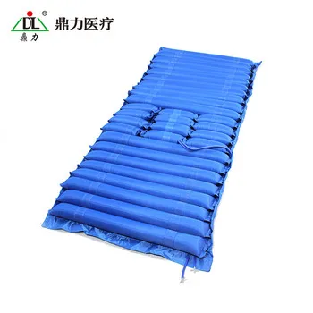 Inflatable anti bedsore air mattress with toilet hole