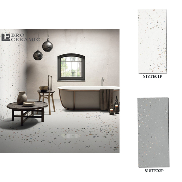Ivory Terrazzo Soft Polish Ceramic Tiles