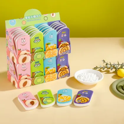 Sugar-Free Fruity Lozenges – Zero Sugar, Sweet & Tangy – Light & Refreshing Breath