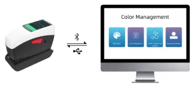 Color spectrum color QC2 computer software