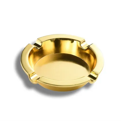Star stripe Stainless steel ashtray