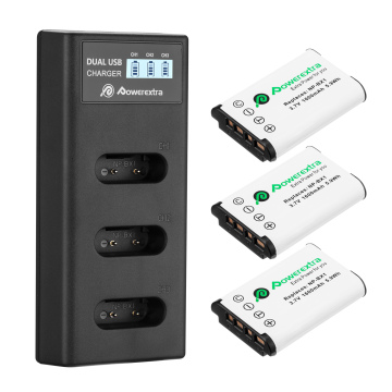 Powerextraカスタマイズされた充電式リチウムイオンNP-BX1 3.7V 1600MAHバッテリー＆ソニーの充電器