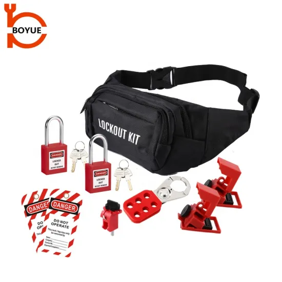 Wholesale Safety Lockout Kits - Electrical Lockout Tagout (LOTO) Kit Hot Sale
