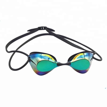 UV Protection Silicone Glasses Electroplated Swimming Goggles