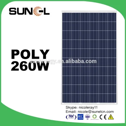 sunpower solar panels 260w