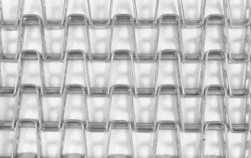 Stainless Steel Flat Wire Link Belt