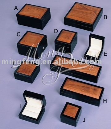 Wooden Watch and Jewelry Boxes