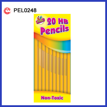 20pk HB Yellow Pencil With Eraser
