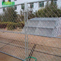 รั้วแบบชั่วคราว 6 &#39;x 10&#39; Chain Link รั้วชั่วคราว