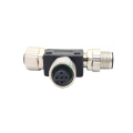 M12 5 pin t conector macho a mujer