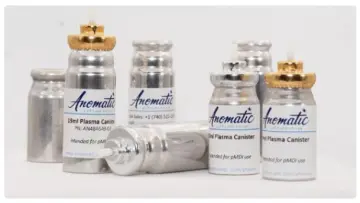 Metered does inhaler Cans