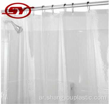 الجملة مخصصة واضحة PVC Plastic Shower Liner