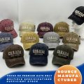 Topi Bisbol Berumbai Huruf Kanada
