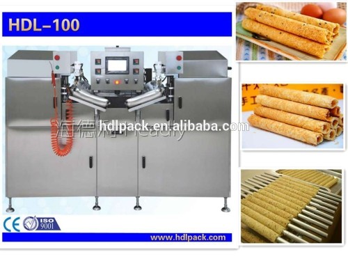 Full-automatic intelligent Egg Roll making and packing Machine