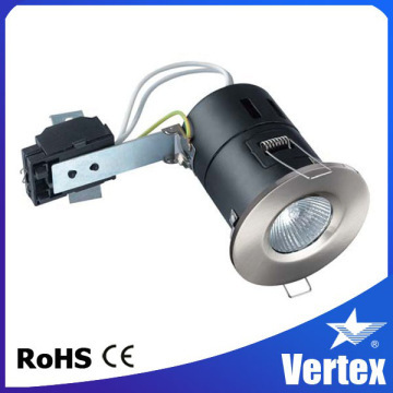 Exchangeable Bezels Round GU10 50W Halogen Fire rated Downlight