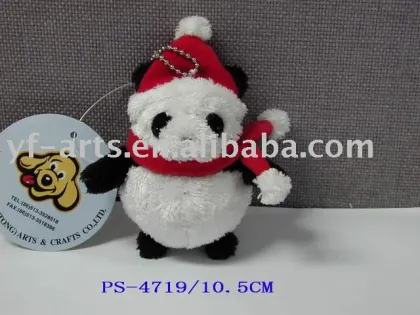 Christmas panda,plush panda,stuffed panda,plush toys, stuffed toys